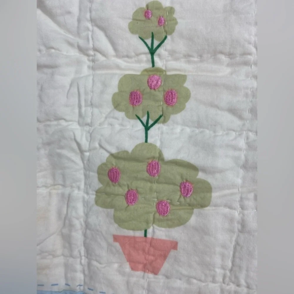 Pair of‎ Quilted Pillow Case Shams, cotton, My Little Neighborhood